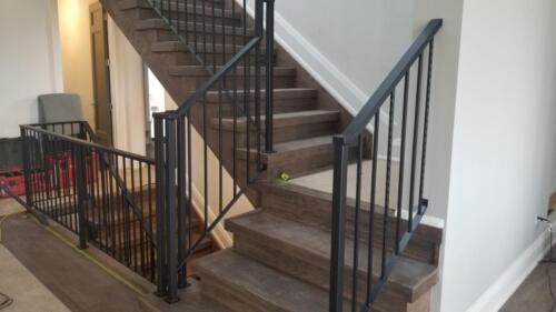 00196 Indoor Modern Railings