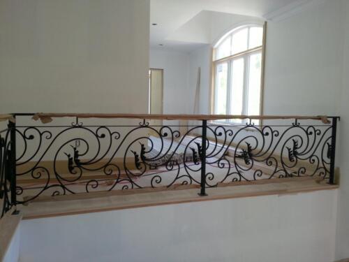 00267 Indoor Wrought Iron Railings