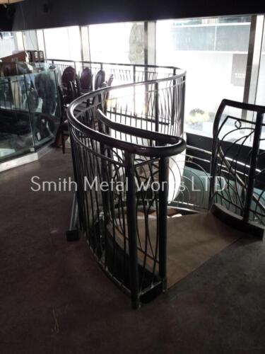 00269 Indoor Wrought Iron Railings