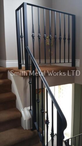 00273 Indoor Wrought Iron Railings