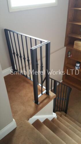 00275 Indoor Wrought Iron Railings