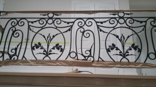 00280 Indoor Wrought Iron Railings
