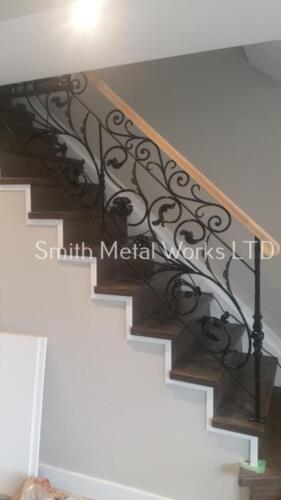 00282 Indoor Wrought Iron Railings