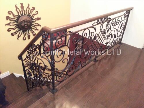 00308 Indoor Wrought Iron Railings