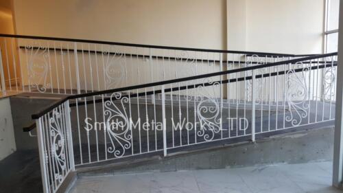 00328 Indoor Wrought Iron Railings
