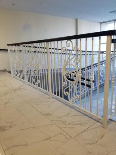 00337 Indoor Wrought Iron Railings