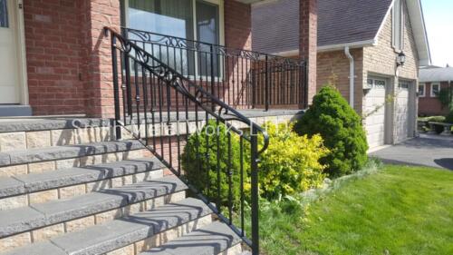00599 Outdoor Aluminum Railings
