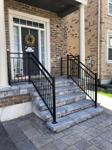 00623 Outdoor Aluminum Railings