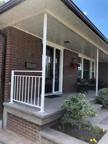 00626 Outdoor Aluminum Railings