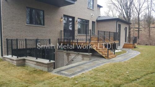 00708 Outdoor Deck Railings