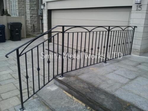00865 Outdoor Porch Railings
