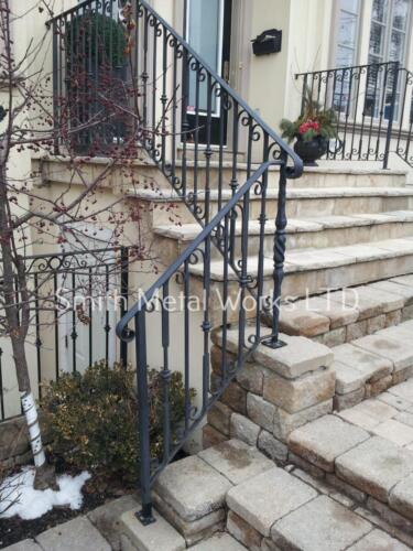 00867 Outdoor Porch Railings