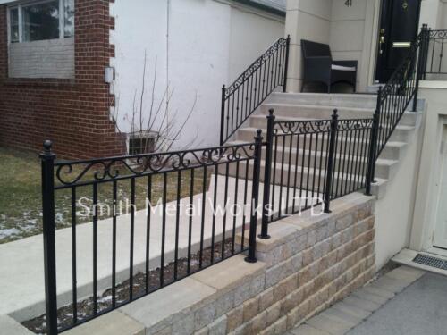 00868 Outdoor Porch Railings