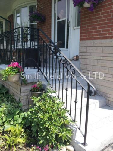 00870 Outdoor Porch Railings