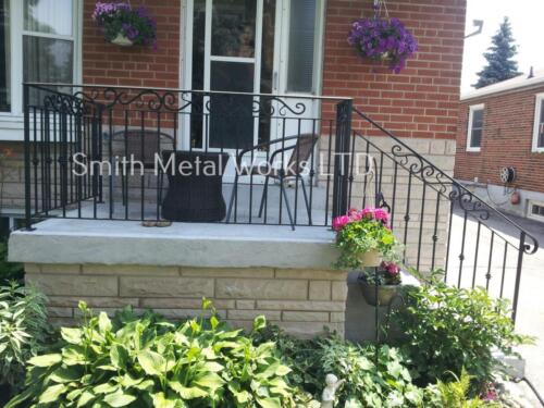 00871 Outdoor Porch Railings