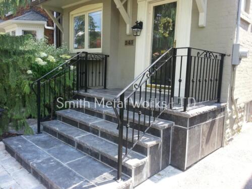 00890 Outdoor Porch Railings