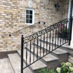 00800 Outdoor Handrails for stairs-SmithMetalWorks.ca
